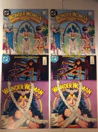 Wonder Woman 7 & 9 1987 1st App.  & Origin Of The Cheetah Movie