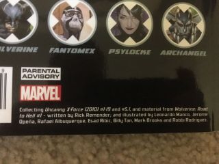 Uncanny X - force Complete Volume 1 Deadpool Wolverine Tpb Psylocke Apocalypse 2