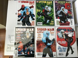 Spider - Man & The Black Cat The Evil That Men Do Complete Series 1 2 3 4 5 6