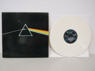 Pink Floyd - Dark Side Of The Moon - White Vinyl - Rock Lp - Holland - Gatefold