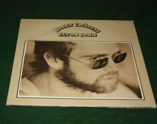 Elton John Honky Chateau Uk 1st Press Red Vinyl Textured G/f Lp 1972 Djm