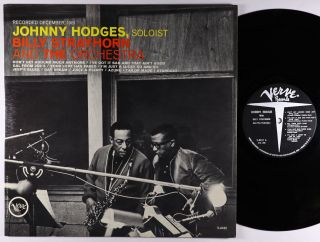 Johnny Hodges & Billy Strayhorn & The Orchestra - S/t Lp - Verve V - 8452 Mono Vg,