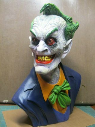 Sideshow Collectibles Life Size 1/1 Joker Bust Rick Baker Batman 2