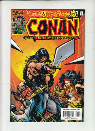 Conan Flame and the Fiend 1 2 3 (Marvel 2000) complete series NM 2
