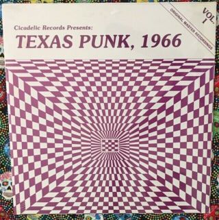 V/a - Texas Punk,  1966 Vol.  1 Lp Vinyl Garage Psych Beefeaters Chevelle V