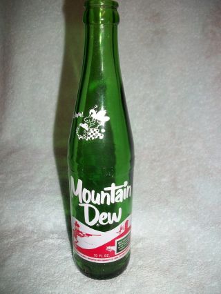 Vintage 60s Era Mountain Dew Hillbilly Soda Bottle Laughing Pig,  Near