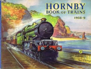Hornby Book Of Trains 1938 - 1939 A3 Vintage Poster Brochure Leaflet Print
