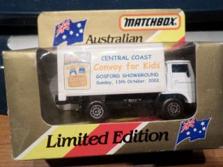 Le1 Matchbox Limited Edition Australian Convoy For Kids 2002