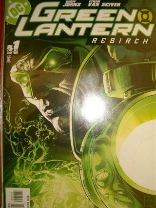 Green Lantern Rebirth 1 - 6 Dc Comic Set Complete Geoff Johns Van Sciver 2004 Nm