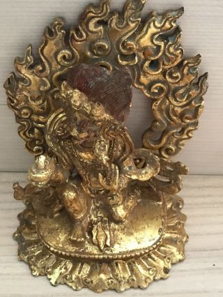 Tibetan Gilded Bronze Buddha Qing Dynasty 3