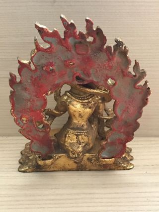 Tibetan Gilded Bronze Buddha Qing Dynasty 6