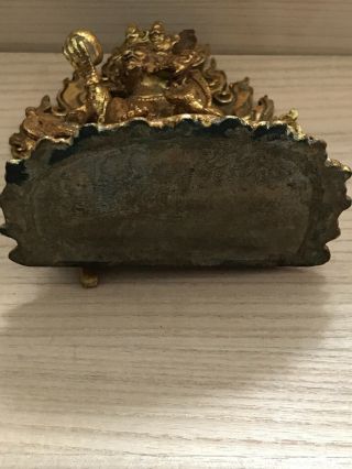 Tibetan Gilded Bronze Buddha Qing Dynasty 7