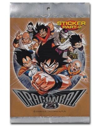 Dragon Ball Dbz Foil Holo Sticker Set Ur Rare Vtg Anime Authentic Licensed