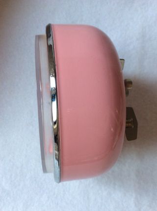 EUC Vintage BETTY BOOP Pink Alarm Clock 1989 Pudgy 6