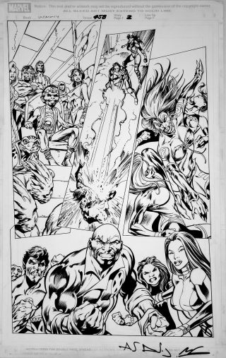 Alan Davis Art Uncanny X - Men 458 Page 2