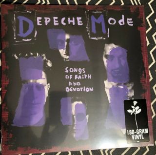 Depeche Mode “songs Of Faith And Devotion” 2007 180g Pressing,