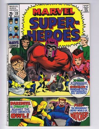Marvel - Heroes 23 (nice/sharp) X - Men 4 Reprint; 1st App 