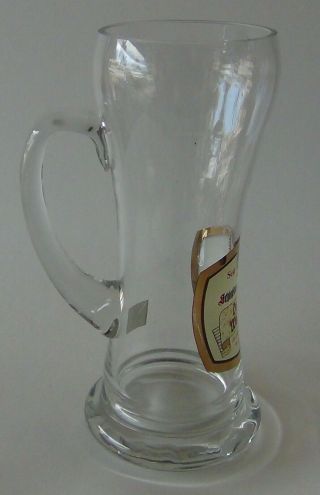 Vintage German Schlossbrauerei Weiss.  5L Beer Glass - circa 1980 - Sanahed 1200 2