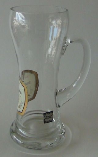 Vintage German Schlossbrauerei Weiss.  5L Beer Glass - circa 1980 - Sanahed 1200 3