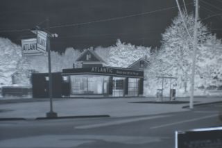 1959 Atlantic Gas Station Negative Rt 17 & Highland,  Middletown,  Ny