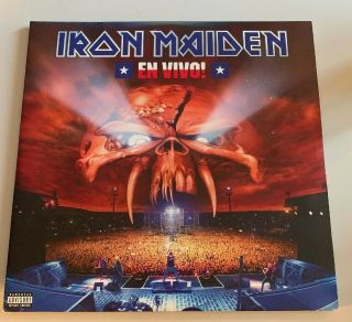 Iron Maiden En Vivo 200g 2lp Picture Disc Near Unplayed