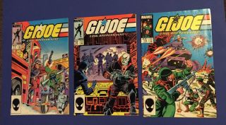 Gi Joe (1983 Marvel) 17,  18,  19 Hama,  Vosburg,  D 
