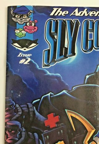 The Adventures of Sly Cooper Issue 2 Comic Bagged and Boarded Rare Promo PS2 4