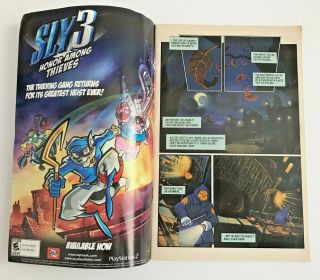 The Adventures of Sly Cooper Issue 2 Comic Bagged and Boarded Rare Promo PS2 5