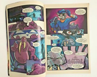 The Adventures of Sly Cooper Issue 2 Comic Bagged and Boarded Rare Promo PS2 6