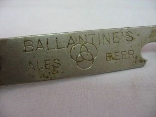 Vintage Bottle Opener: BALLANTINE ' S ALES BEERs by CANCO 