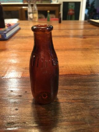 Hires Root Beer Mini Soda Bottle/ Miniature Bottles