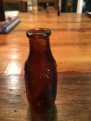 Hires Root beer Mini Soda Bottle/ Miniature Bottles 2