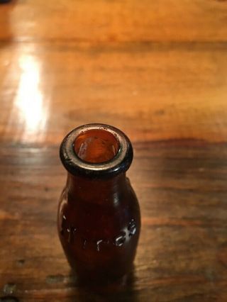 Hires Root beer Mini Soda Bottle/ Miniature Bottles 4