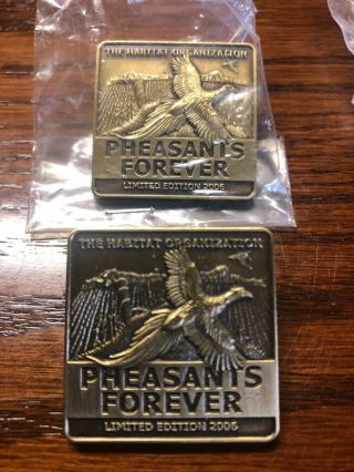 Pheasants Forever Limited Edition Banquet Pins