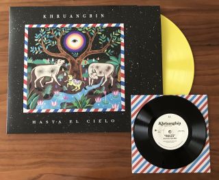 Khruangbin Hasta El Cielo Yellow Vinyl Lp,  7” W/ Download Code.