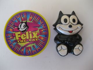 Felix The Cat Magnet And Whammer Pogs Set