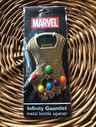Marvel Infinity Gauntlet Metal Bottle Opener
