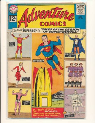 Adventure Comics 300 Tales Of The Legion Begins G/vg Cond.  Centerfold Detached