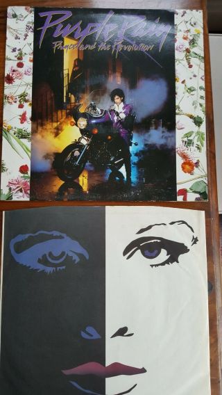 L.  p.  Record Prince Purple Rain Purple Vinyl with poster 5