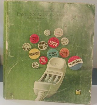 1969 Eastern Montgomery Co.  Phone Directory - Genealogy - Bell Of Pennsylvania