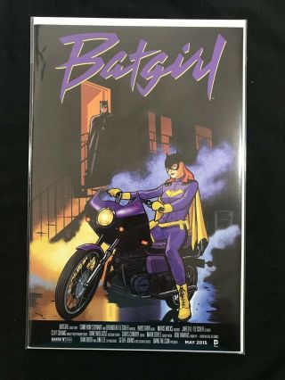 Batgirl 40 52 (dc 2015) Purple Rain Movie Poster Variant Nm