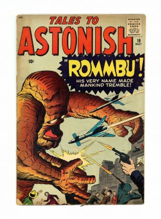 Tales To Astonish (1st Series) 19 1961 Gd 2.  0