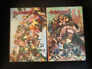 Marvel Runaways Vols 2 & 3 Oversized Hc Vaughan Alphona (2006 - 7) Nm Never Read