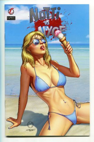 Notti & Nyce 11 Marat Mychaels Naughty Variant Cover Counterpoint Comics