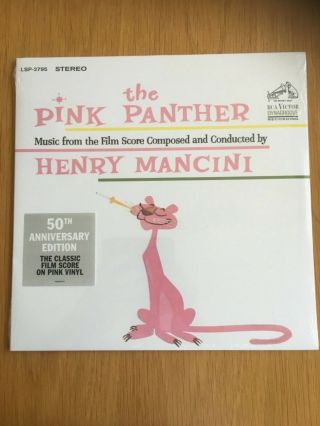 Pink Panther Film Ost 50th Anniversary Henry Mancini Rsd 2014 Pink Vinyl