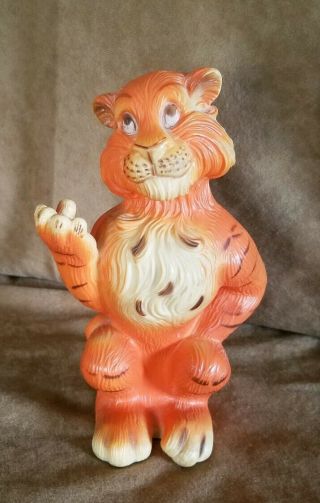 Vintage Esso Tiger Bank W/ Stopper Humble Oil Refining Co.  Gas Station Giveaway