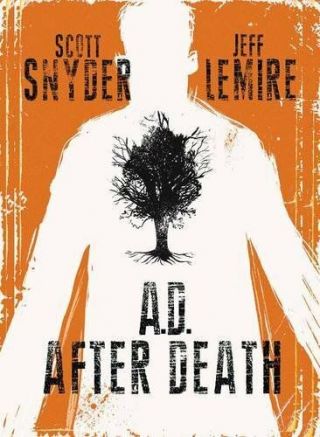 Ad After Death Deluxe Hardcover Gn Scott Snyder Jeff Lemire Image Hc Nm