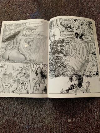 Cavewoman Jungle Tales 2 / Nude Variant Cover / Mature Edition / 2003 4