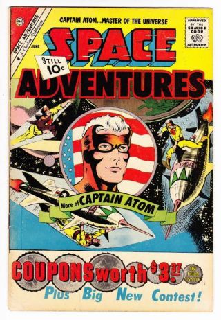 Space Adventures 40 - Charlton 1961 - Steve Ditko Two Captain Atom Stories