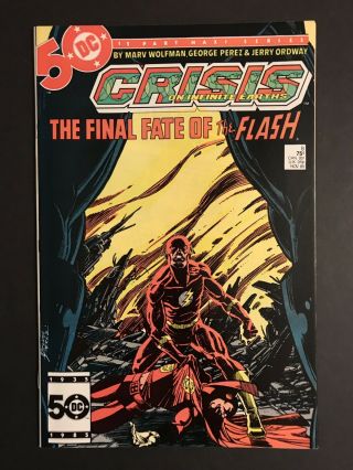 November 1985 Dc Comics Crisis On Infinite Earths 8 By Wolfman Perez Ordway